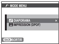 FUJIFILM F80 EXR - Utilisation du menu F-Mode - 1