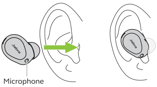 JABRA ELITE 10 - Instructions de port - 1