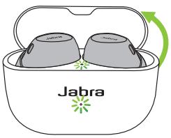 JABRA ELITE 10 - Recharger les écouteurs - 1