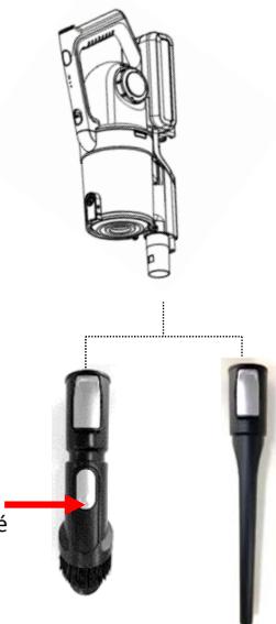 DARTY HANDYPOWER25 - Brosse à poussières et embout à ameublement - 1
