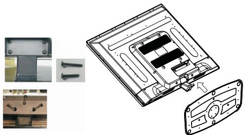 BRANDT B3914 - Instructions d'assemblage de la base - 1