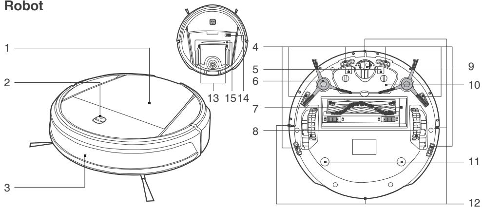 ECOVACS pmgs5copic - Schéma du produit - 1