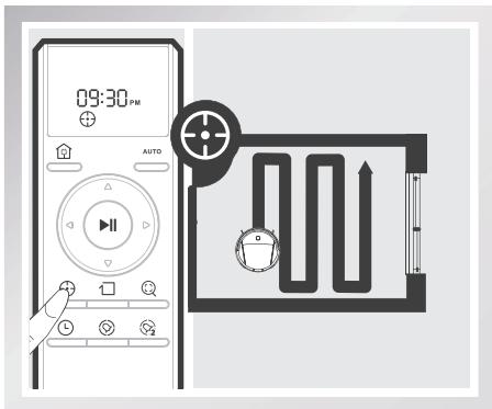 ECOVACS pmgs5copic - Mode « Nettoyage ciblé » (1 Minute) - 1