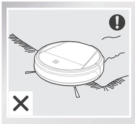 ECOVACS pmgs5copic - Indications avant le nettoyage - 2