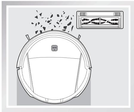 ECOVACS pmgs5copic - Choisir une option d'aspiration - 1