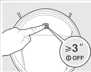ECOVACS pmgs5copic - Mise hors tension - 1