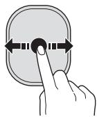 SAMSUNG MEW GEARVR - Utiliser le pavé tactile - 3