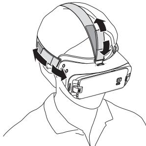 SAMSUNG MEW GEARVR - Mettre le Gear VR en place - 1