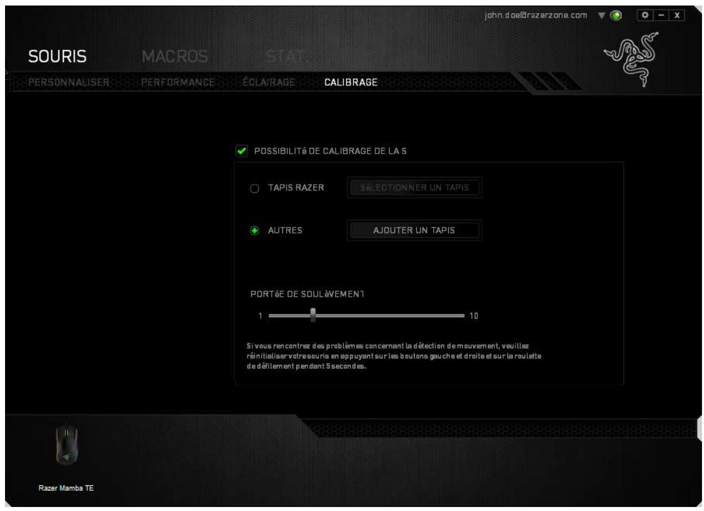 RAZER MAMBA TOURNAMENT - Autres surfaces de détction - 1