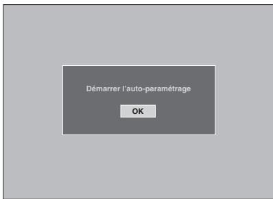 Démarrer l'auto-paramétrage OK