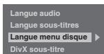 TOSHIBA RD-XV47 - Langue menu disque (Par défaut: Français) - 1