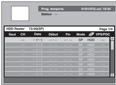 Prog. temporis. 01/01/07(Lun) 19:34 Station --- HDD Rester 72:00(SP) Page 1/4 Saut CH Date Début Fin Mode VPS/PDC --- -- (---) -- : : : -- : : : SP HDD --- --- -- (---) -- : : : -- : : : SP HDD --- --- -- (---) -- : : : -- : : : SP HDD --- --- -- (---) -- : : : -- : : : SP HDD --- --- -- (---) -- : : : -- : : : SP HDD --- --- -- (---) -- : : : -- : : : SP HDD --- --- -- (---) -- : : : -- : : : SP HDD --- --- -- (---) -- : : : -- : : : SP HDD --- --- -- (---) -- : : : -- : : : SP HDD --- --- -- (---) -- : : : -- : : : SP HDD --- --- --- --- --- ---