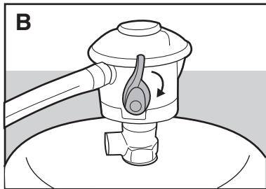 WEBER Q300 GAZ - RECONNECTER LA Bouteille DE PROPANE LIQUIDE - 2