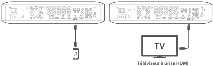 HARMAN KARDON BDS780 - Branchement d'un téléviseur ou d'un moniteur video - 1