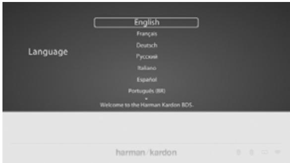 HARMAN KARDON BDS780 - Configuration du système - 1