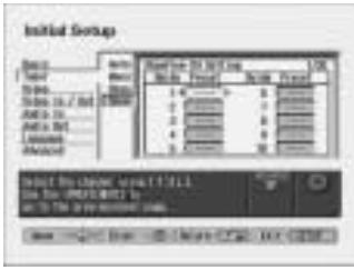PIONEER DV-R7000 - Configuration: Attribution de canaux guides pour le système de programmation ShowView - 1