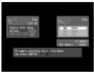 PIONEER DV-R7000 - Sélectionnez 'DV Record' à partir du menu. - 1
