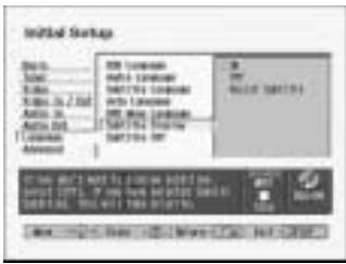 PIONEER DV-R7000 - Affichage de Sous-titre (Subtitle Display) - 1