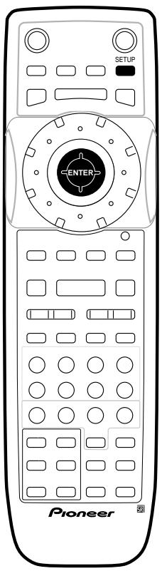 PIONEER DV-R7000 - Paramétrage de la télécommande (Remote Control Set) - 2