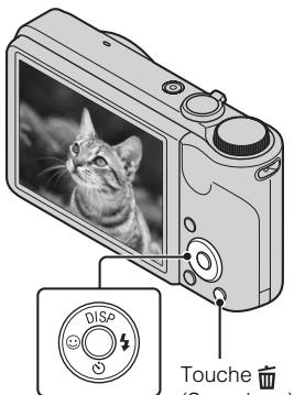 SONY DSC H55 - Suppression d'une image - 1