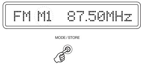 CAMBRIDGE AV4S - MÉMORISATION DES PRESETS - 1