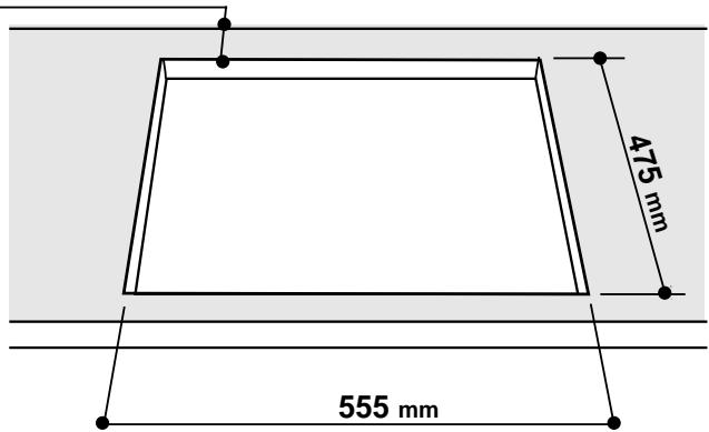 ARISTON PF 640 E (TF) - Installation des tables à encastrer - 2