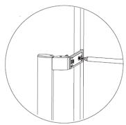 THOMSON THLR359NF - Easy open handle installation - 2
