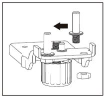 THOMSON THLR359NF - Inversion de la porte - 11