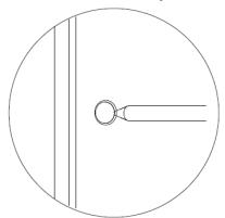 THOMSON THLR359NF - Instalação da pega de abertura fácil - 1