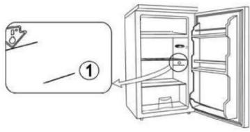 THOMSON THLR359NF - INSTALLING THE TEMPERATURE INDICATOR - 1