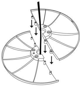 AIR NATUREL VENTILATEURFANTASYBLANC - INSTRUCTIONS D'ASSEMBLAGE - 1