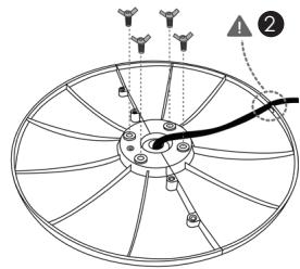 AIR NATUREL VENTILATEURFANTASYBLANC - INSTRUCTIONS D'ASSEMBLAGE - 3