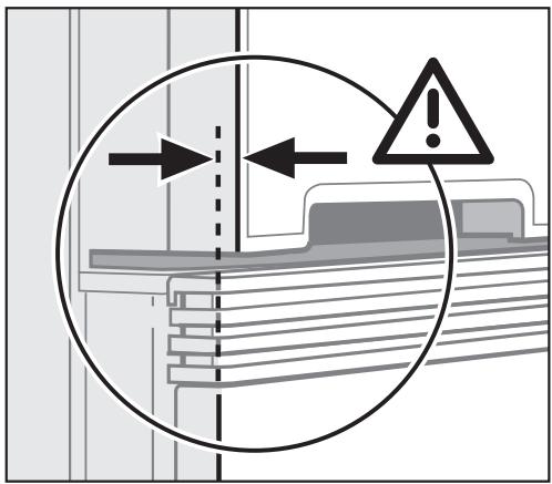 MIELE WT 946 ISWPS - Ajustage de la porte - 2