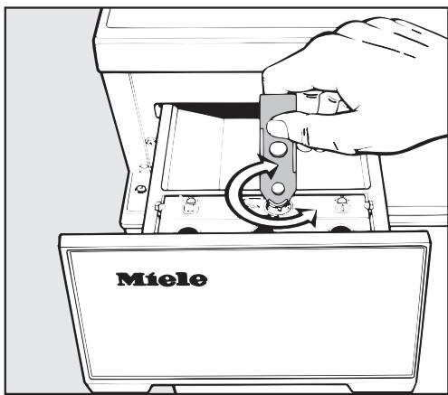 MIELE WT 946 ISWPS - Chiffre-repère de durété d'eau - 2