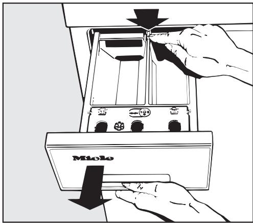 MIELE WT 946 ISWPS - Nettoyage de la boîte à produits - 1