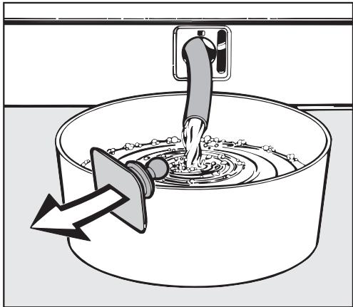 MIELE WT 946 ISWPS - Vidangez le bain lessiviel. - 2