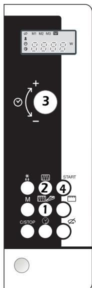 DE DIETRICH DME 729 WW - PROGRAMMATION DE LA FONCTION GRIL + MICRO-ONDES - 1