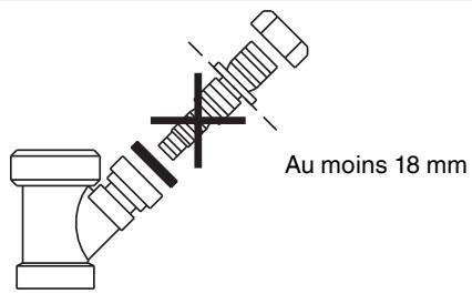 ASKO W8844XLW - BRANCHEMENT DE LA CANALISATION DE VIDANGE - 2