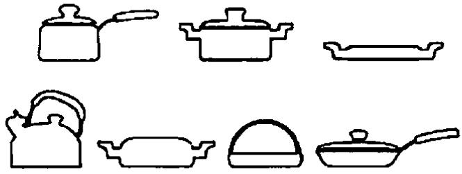 APEXA IK 16 - Batterie de cuisine appropriée - 1