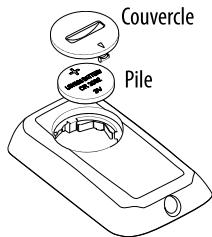 DELONGHI CHAUFFAGEHFSSO0D22 - Introduction ou remplacement des piles - 1