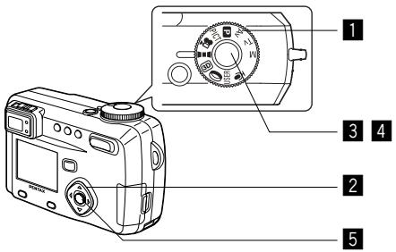 PENTAX Optio 550 - Maintien du doigt sur le déclencheur - 2