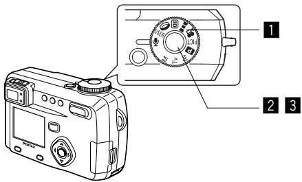 PENTAX Optio 550 - Utilisation des réglages de fonction prédéfinis (mode User) - 2