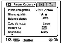 PENTAX Optio 550 - Sélection des pixels enregistrés - 4
