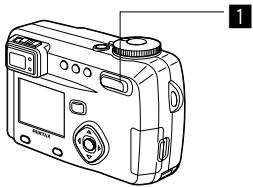 PENTAX Optio 550 - Pressez le déclencheur. - 2