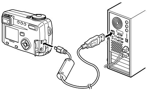 PENTAX Optio 550 - Installation du pilote USB uniquement sur Windows 98/98 SE - 1