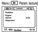 PENTAX Optio 550 - Exemple d'une opération de menu - 3