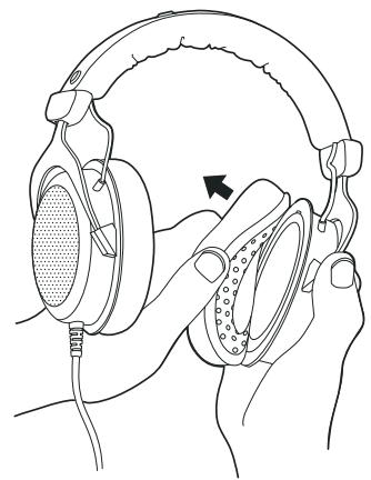 BEYERDYNAMIC dt880pro - REplacement DES COUSSINETS - 1