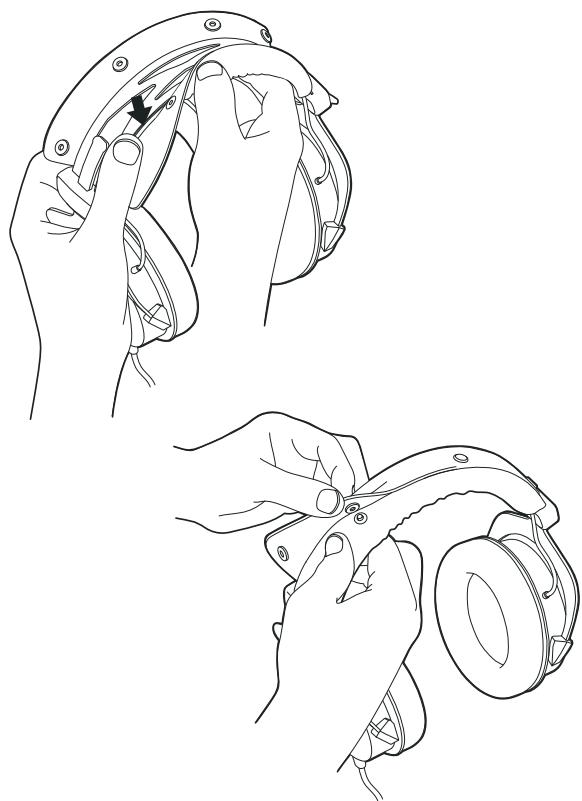 BEYERDYNAMIC dt880pro - REEMPLACEMENT DU BANDEAU DE L'ARCEAU SERRE-TÉTE - 2