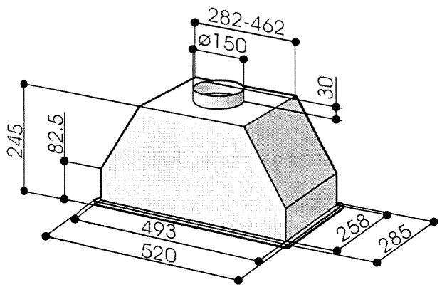 SAUTER SHG28BF1 - Caracteristiques techniques du modèle SHG28 - 2