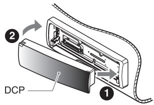 CLARION FB289RBT - Fixation du DCP - 1